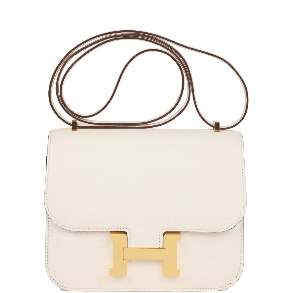 Hermes Constance 18 Nata Chevre Mysore Gold Hardware